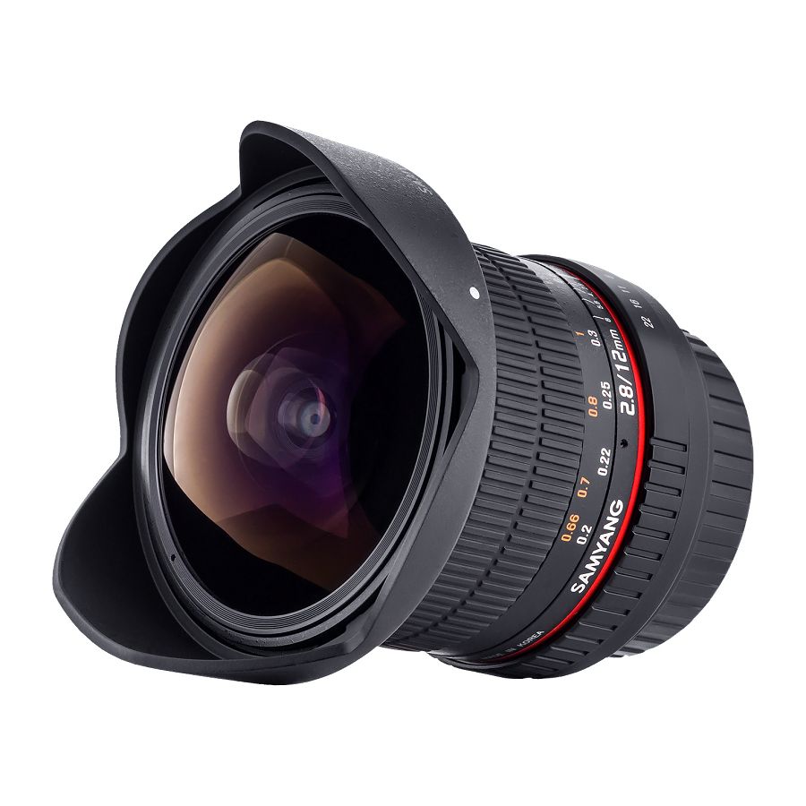Samyang 12mm f/2.8 ED AS NCS Fisheye objektiv za Nikon FX Full Frame Fish-eye prime lens 1:2.8 F2.8 2.8