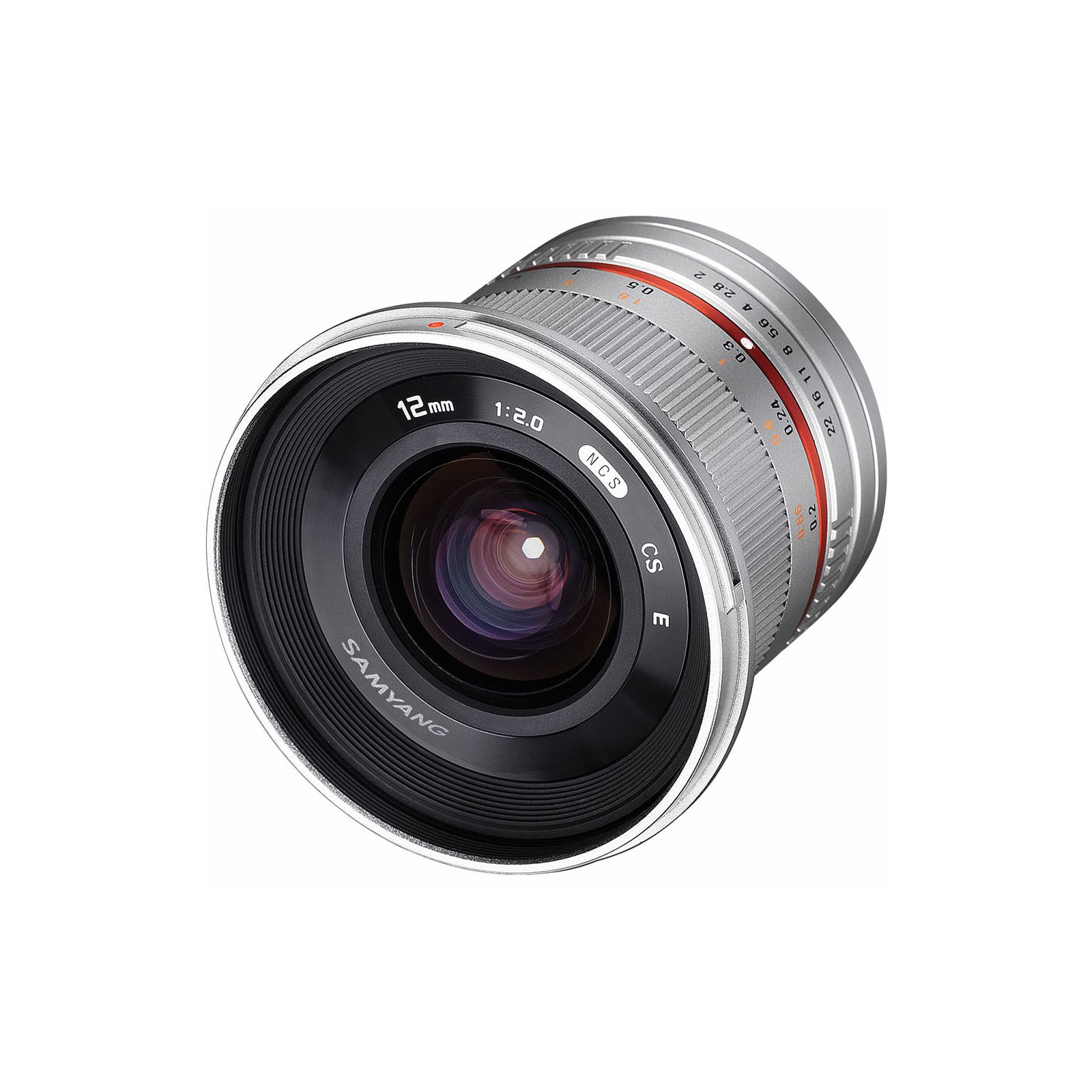 Samyang 12mm f/2 NCS CS Silver ultra širokokutni objektiv za Fujifilm Fuji X-Mount