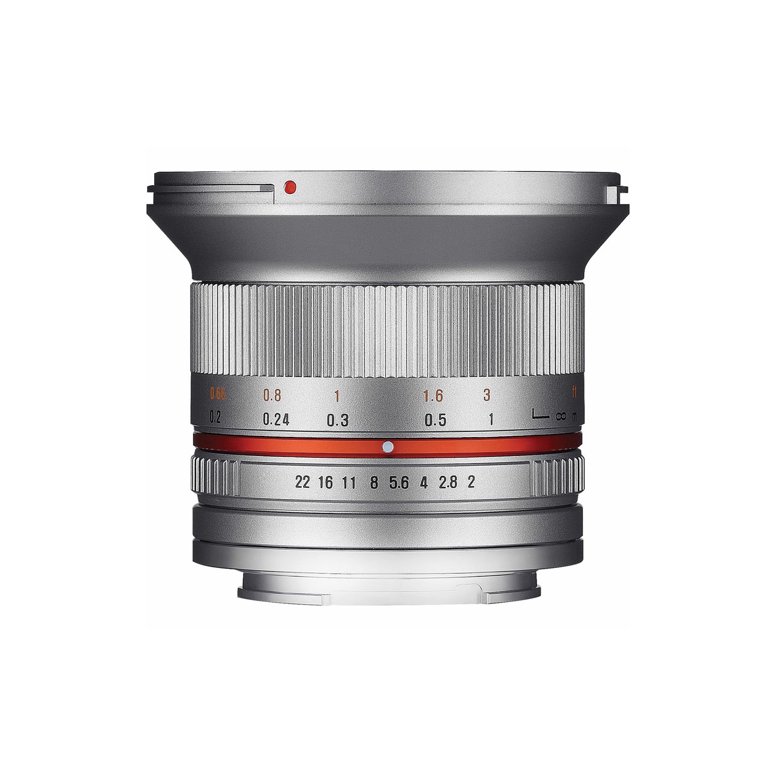 Samyang 12mm f/2 NCS CS Silver ultra širokokutni objektiv za Fujifilm Fuji X-Mount