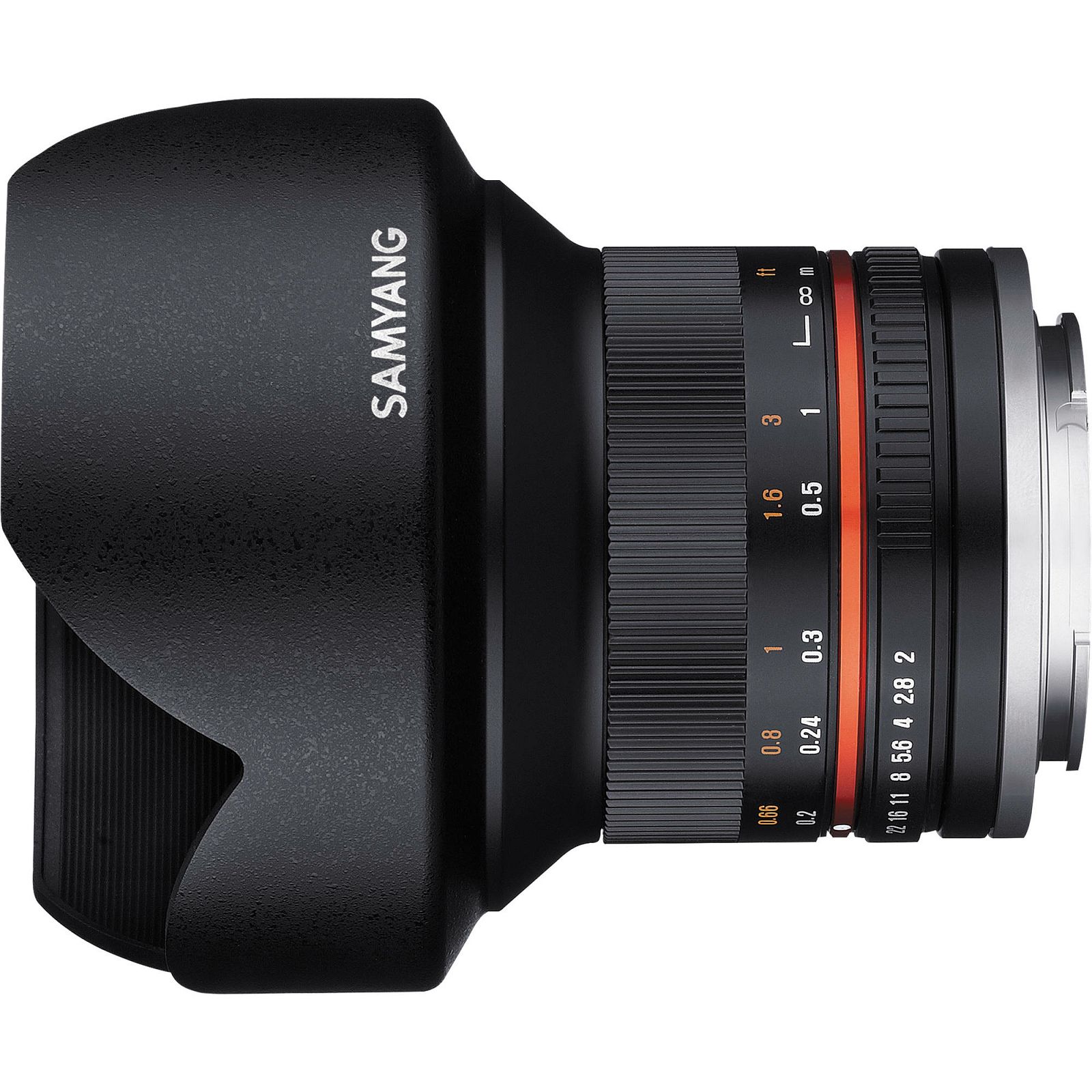 Samyang 12mm f/2 NCS CS Black širokokutni objektiv za Olympus Panasonic MFT micro4/3"