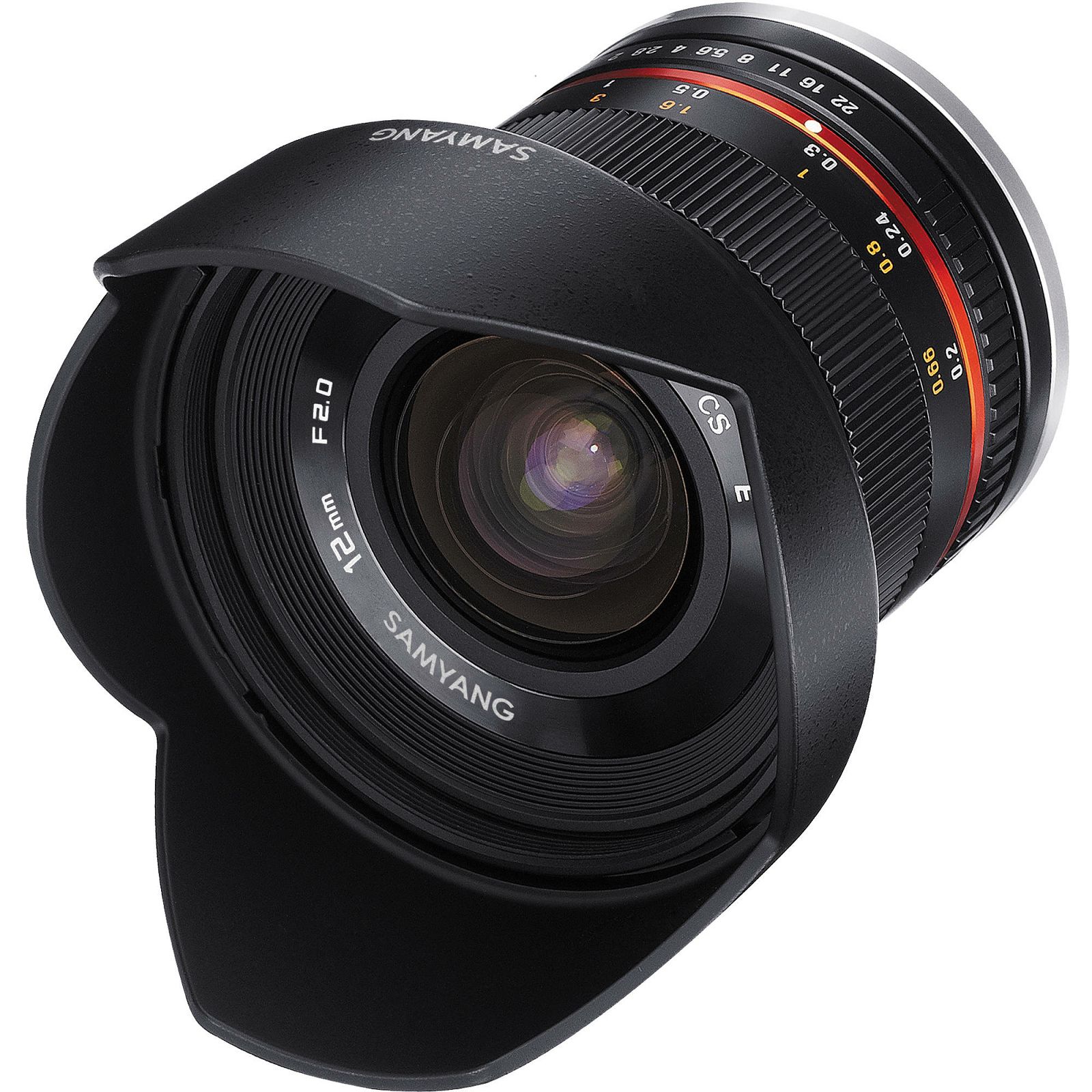 Samyang 12mm f/2 NCS CS Black ultra širokokutni objektiv za Samsung NX