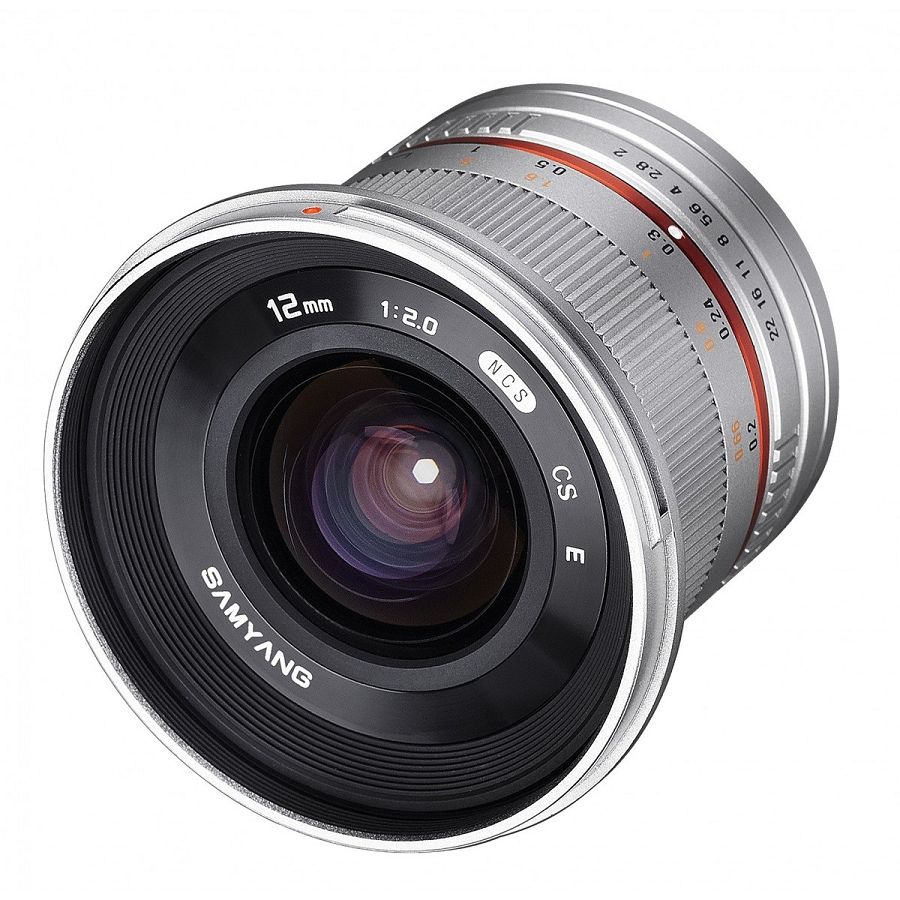 Samyang 12mm f/2 NCS CS Silver ultra širokokutni objektiv za Sony E-mount