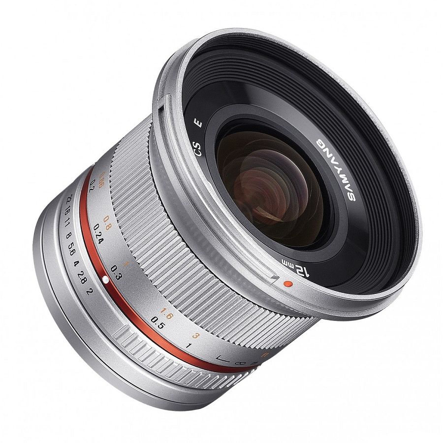 Samyang 12mm f/2 NCS CS Silver ultra širokokutni objektiv za Sony E-mount