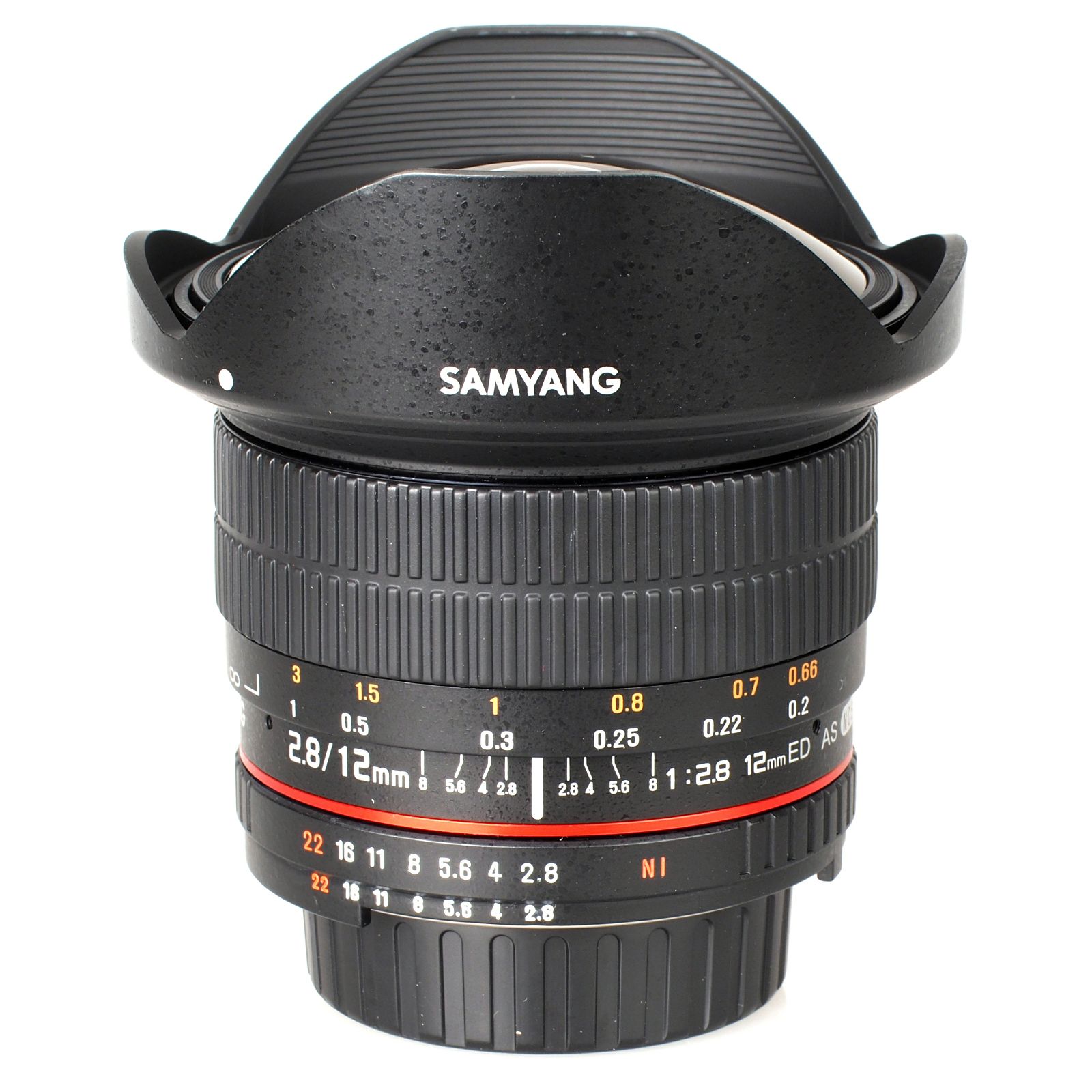 Samyang 12mm T3.1 VDSLR ED AS NCS Fisheye objektiv za Nikon