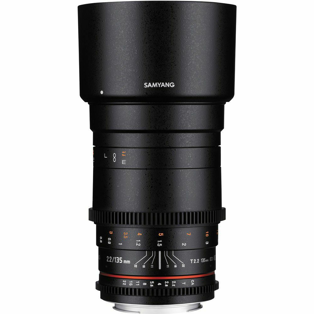 Samyang 135mm T2.2 ED UMC VDSLR telefoto portretni objektiv fiksne žarišne duljine za za Sony E-mount