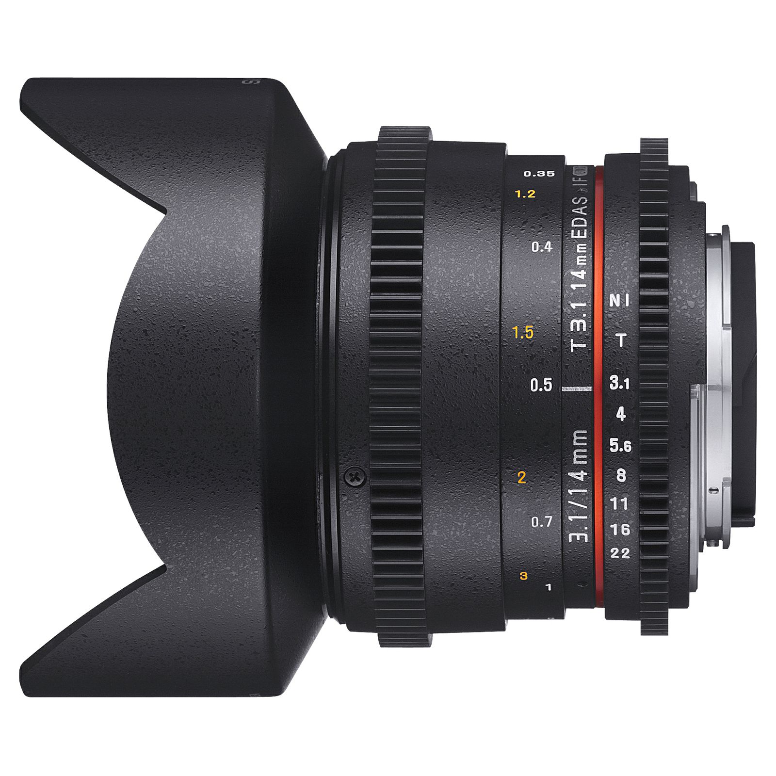 Samyang 14mm T3.1 VDSLR Sony A - Mount