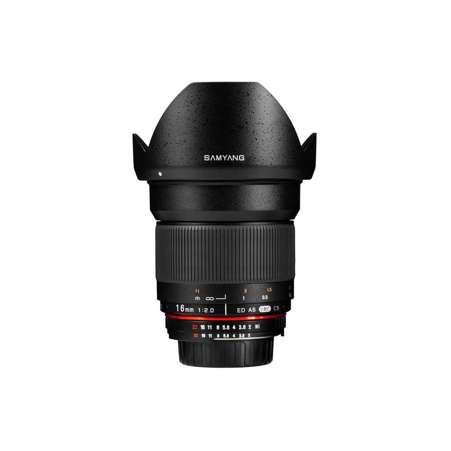 Samyang 16mm f/2.0 ED AS UMC CS za Fuji X