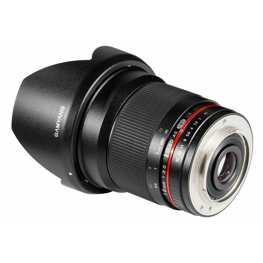 Samyang 16mm F2.0 ED AS UMC CS f/2.0 za MFT Olympus m4/3 mirrorless PEN