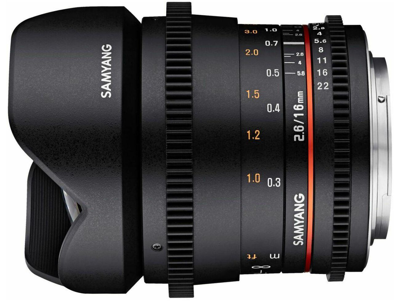 Samyang 16mm T2.6 VDSLR ED AS UMC CS širokokutni objektiv za Sony E ...
