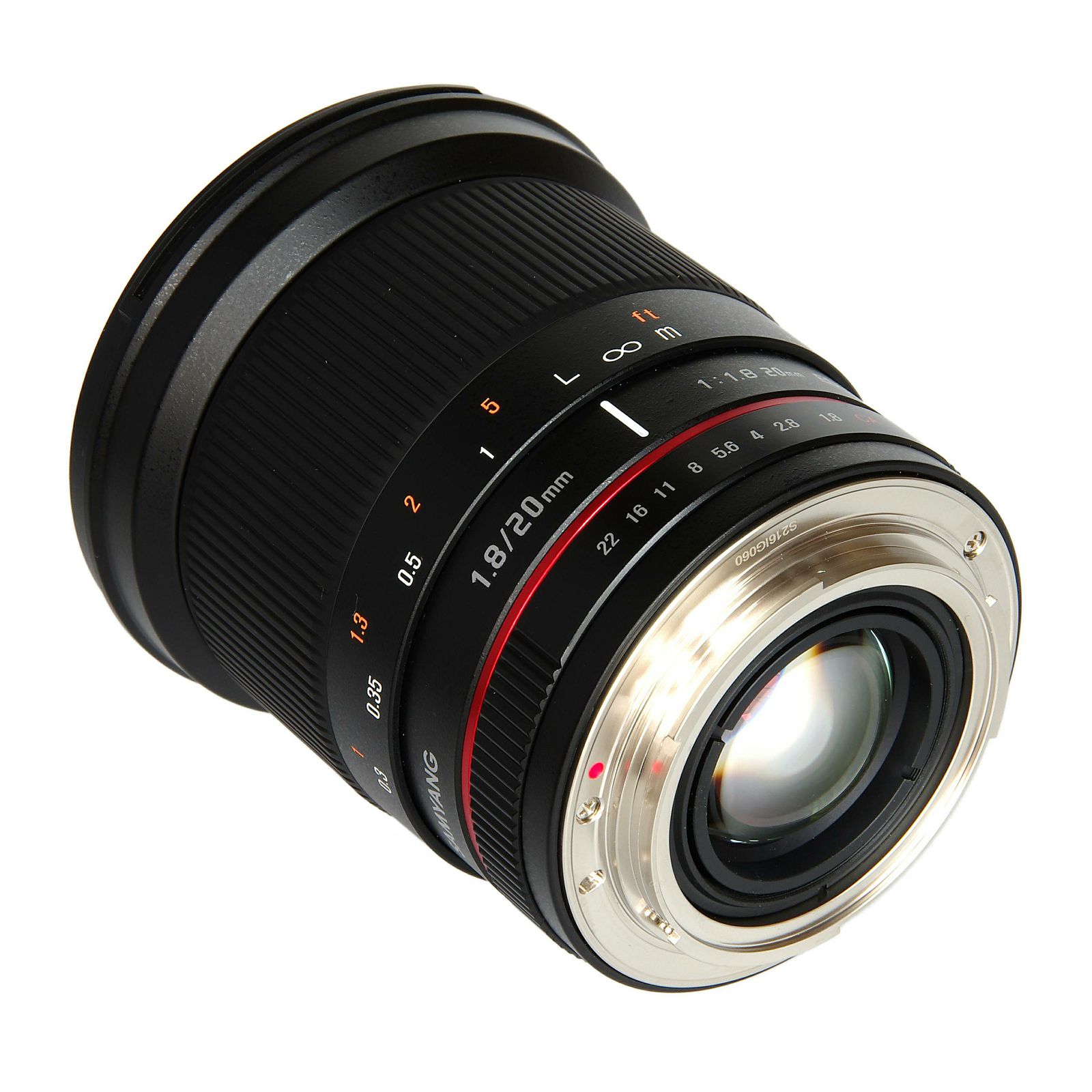Samyang 20mm f/1.8 ED AS UMC širokokutni objektiv za Canon EF
