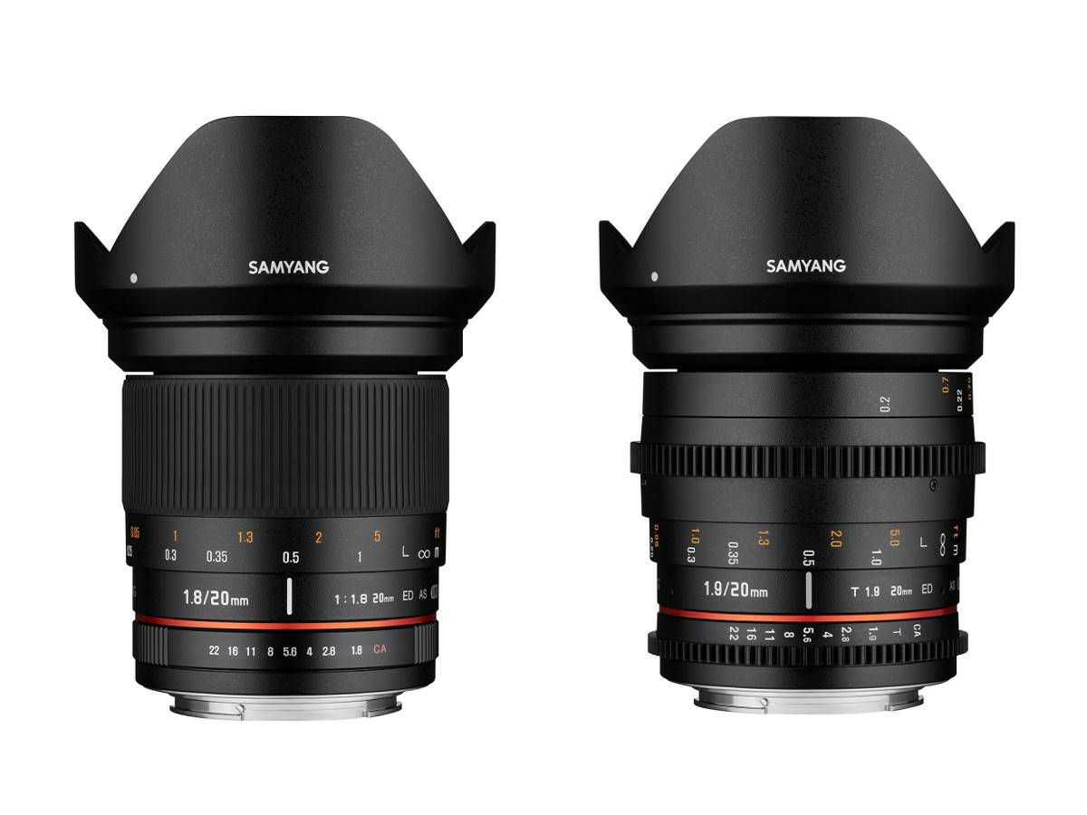 Samyang 20mm T1.9 VDSLR II ED AS UMC širokokutni objektiv za Canon EF-M