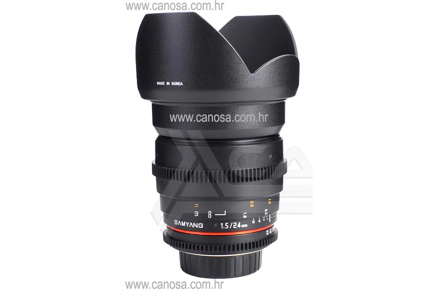 Samyang 24mm T1.5 VDSLR Nikon