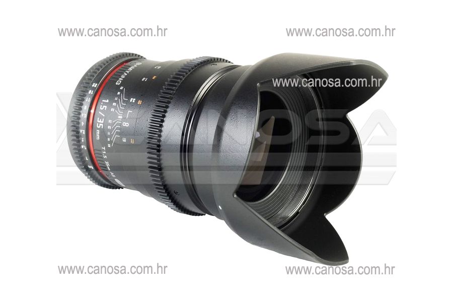 Samyang 35mm T1.5 Canon VDSLR