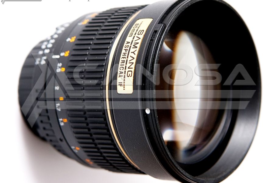 Samyang 85mm f/1.4 IF MC Aspherical Multi-Coated telefoto objektiv za Canon EF