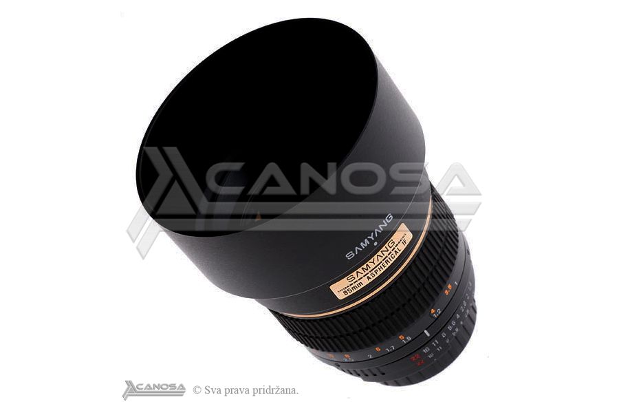 Samyang 85mm f/1.4 IF MC Aspherical Multi-Coated telefoto objektiv za Canon EF