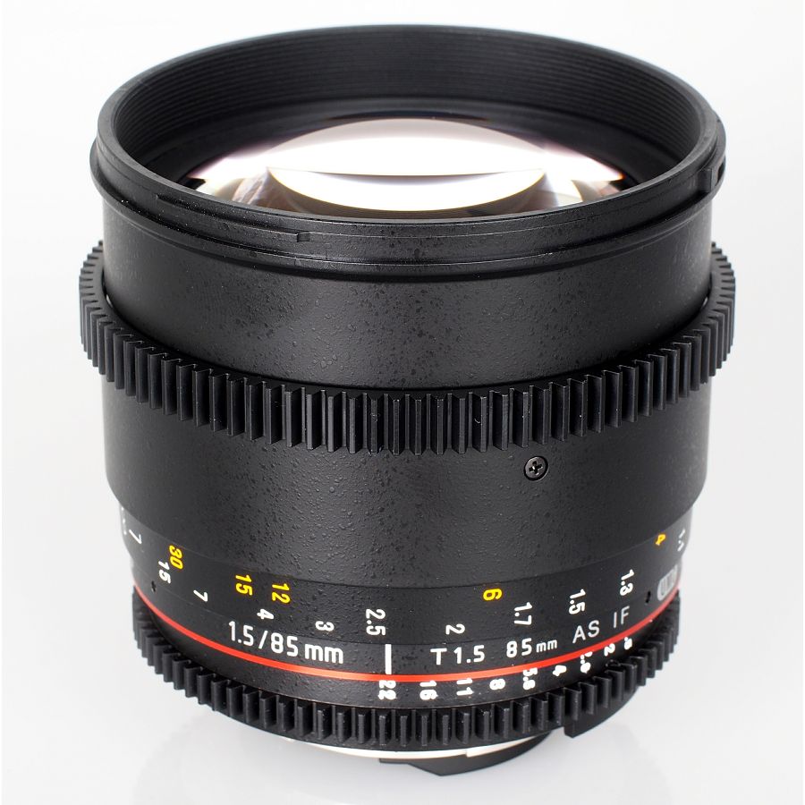 Samyang 85mm T1.5 VDSLR telefoto objektiv za Olympus Panasonic MFT micro4/3"