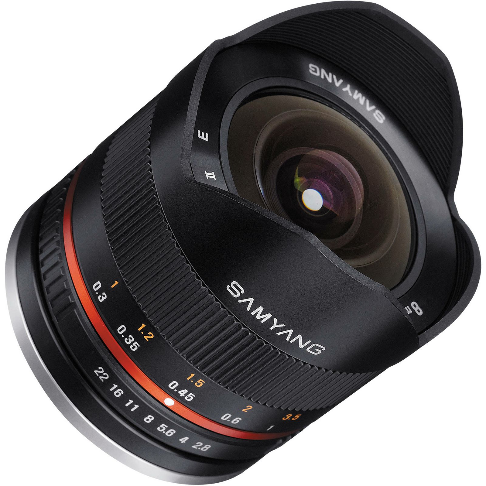 Samyang 8mm f/2.8 UMC Fish-eye II za Canon M fisheye objektiv