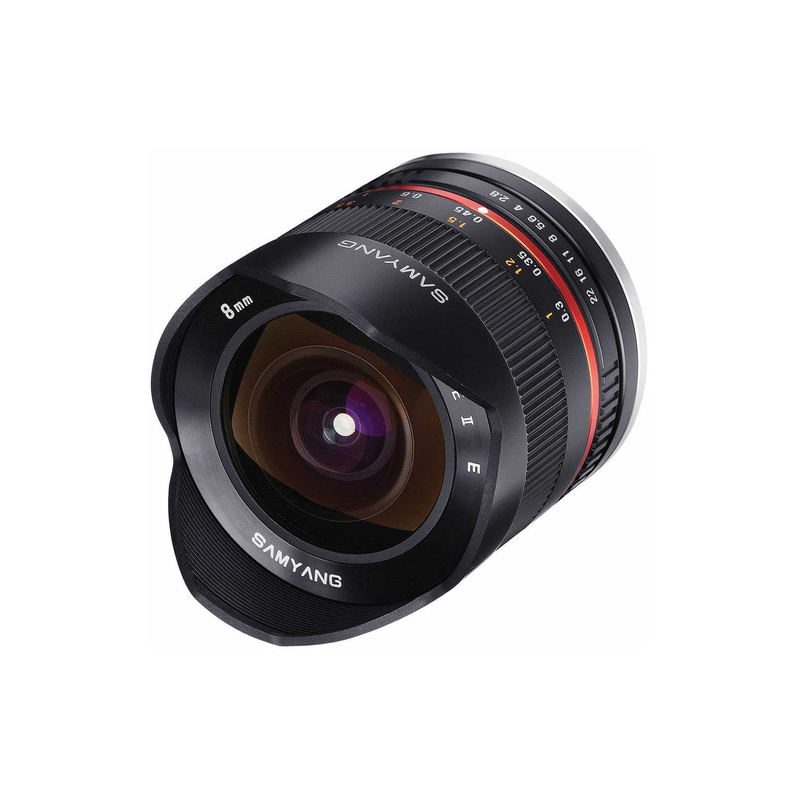 Samyang 8mm f/2.8 UMC Fish-eye II za Canon M fisheye objektiv