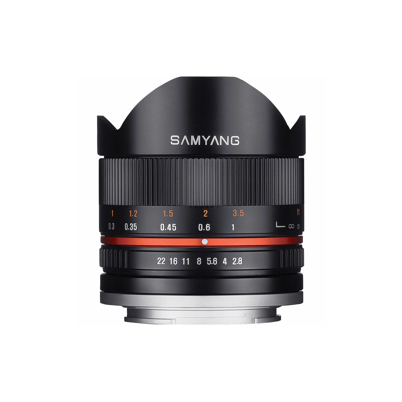 Samyang 8mm f2.8 UMC Fish-eye Fuji X crni F/2.8 F/2,8