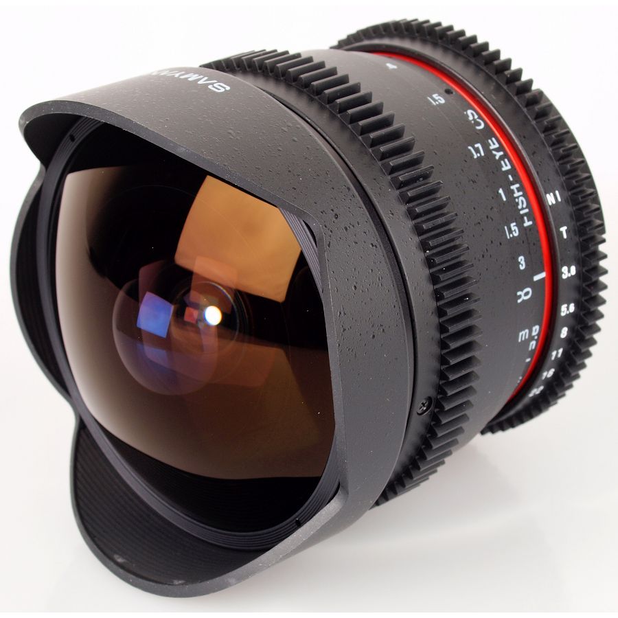 Samyang 8mm F3.5 Aspherical IF MC Fish-eye Samsung NX