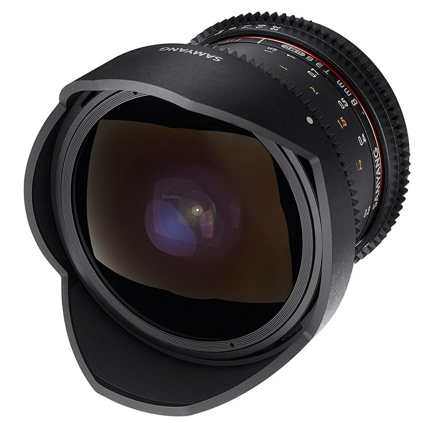 Samyang 8mm T3.8 VDSLR II CSII Fisheye objektiv za Nikon DX