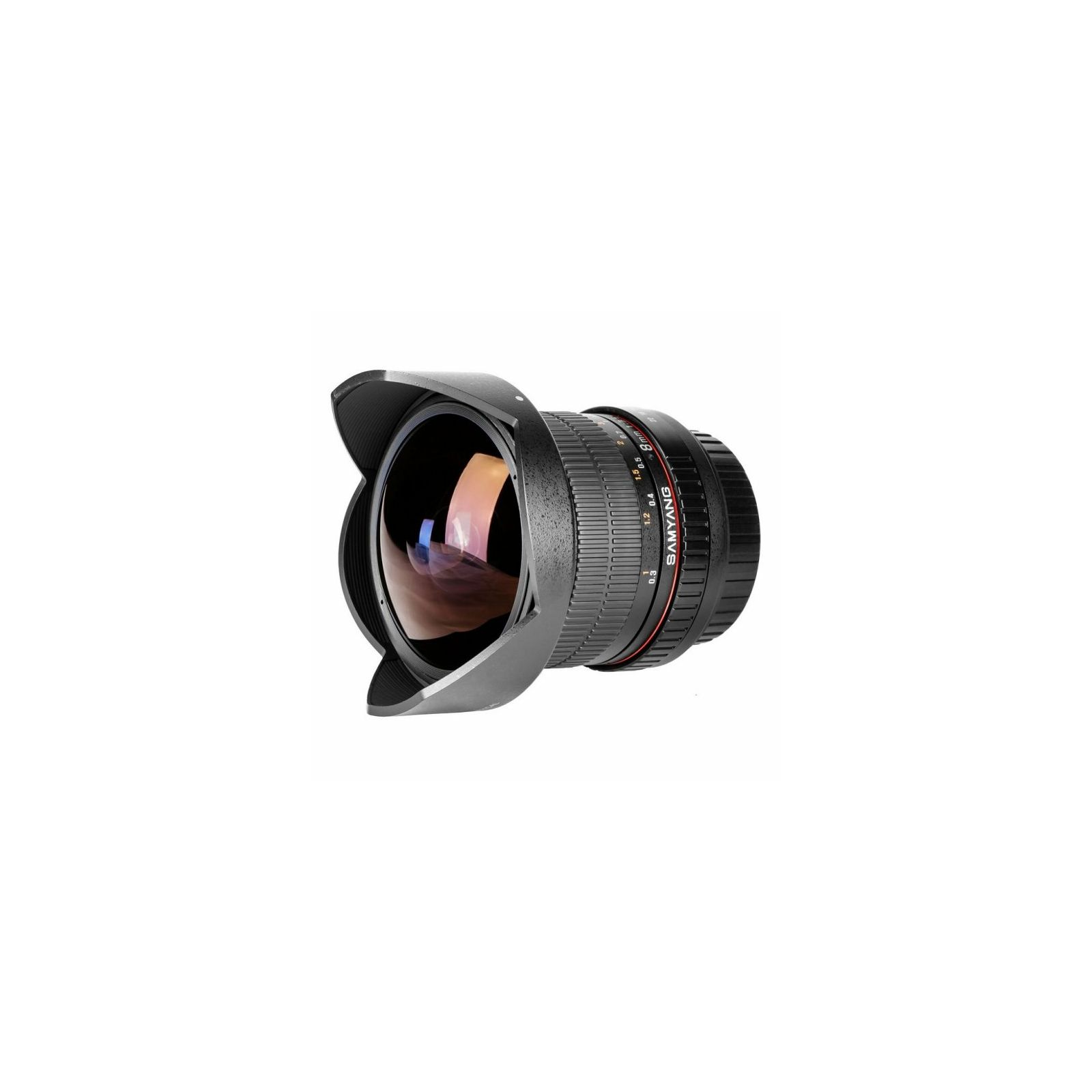 Samyang 8mm T3.8 VDSLR Micro 4/3 Olympus (Hood Detachable)