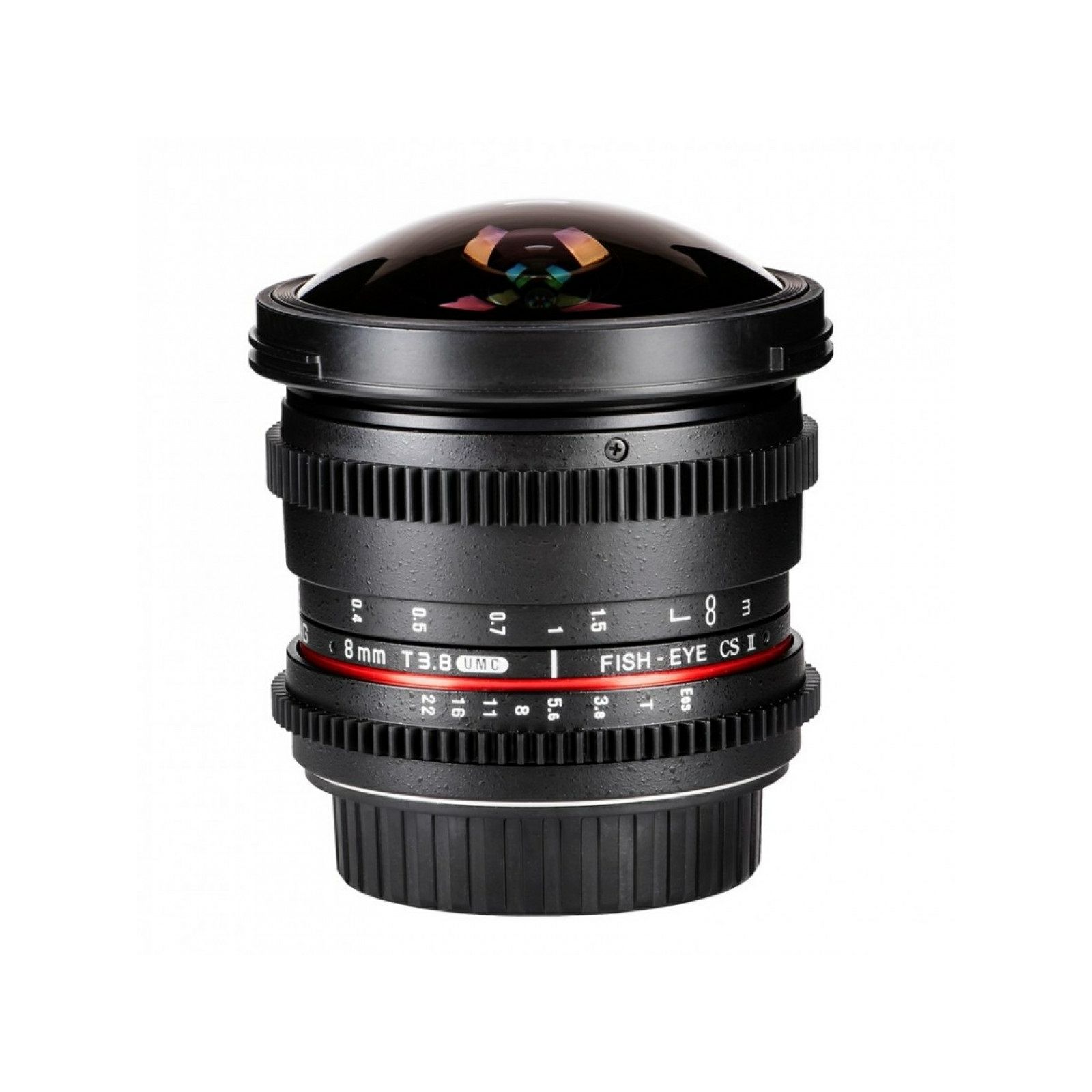 Samyang 8mm T3.8 VDSLR Micro 4/3 Olympus (Hood Detachable)