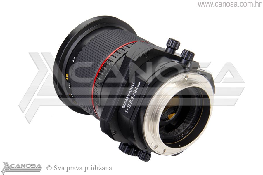 Samyang T-S 24mm f/3.5 ED AS UMC Tilt-Shift širokokutni objektiv za Canon