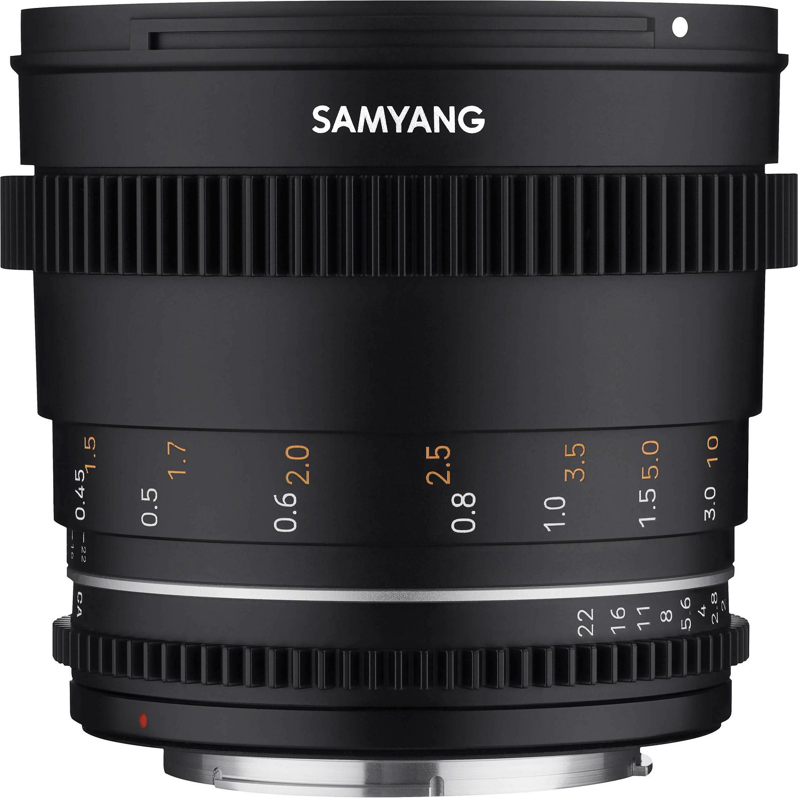 Samyang VDSLR Kit 4 = 24mm T1.5 + 35mm T1.5 + 50mm T1.5 + 85mm T1.5 MK2 Canon EF + Hardcase