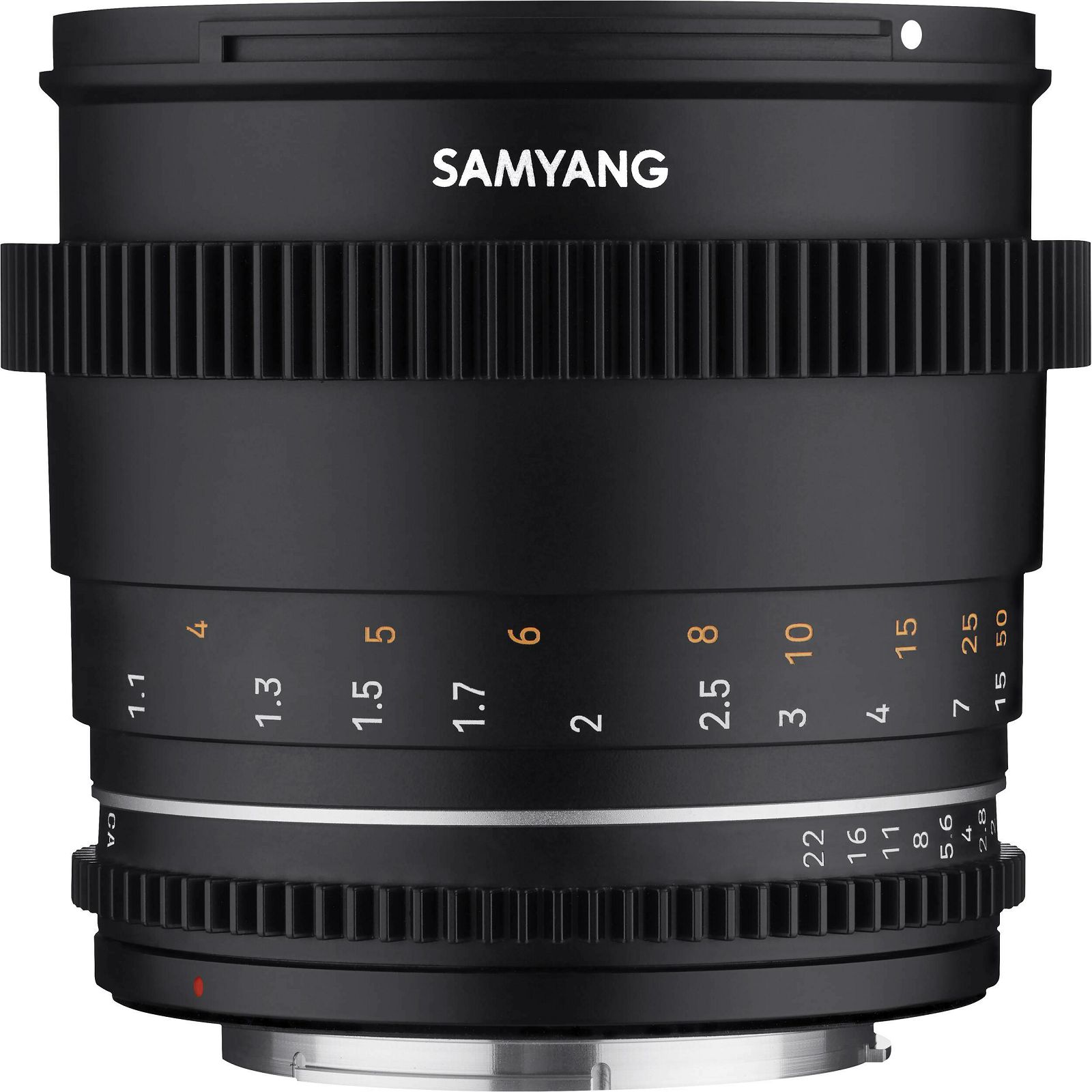 Samyang VDSLR Kit 4 = 24mm T1.5 + 35mm T1.5 + 50mm T1.5 + 85mm T1.5 MK2 Canon EF + Hardcase