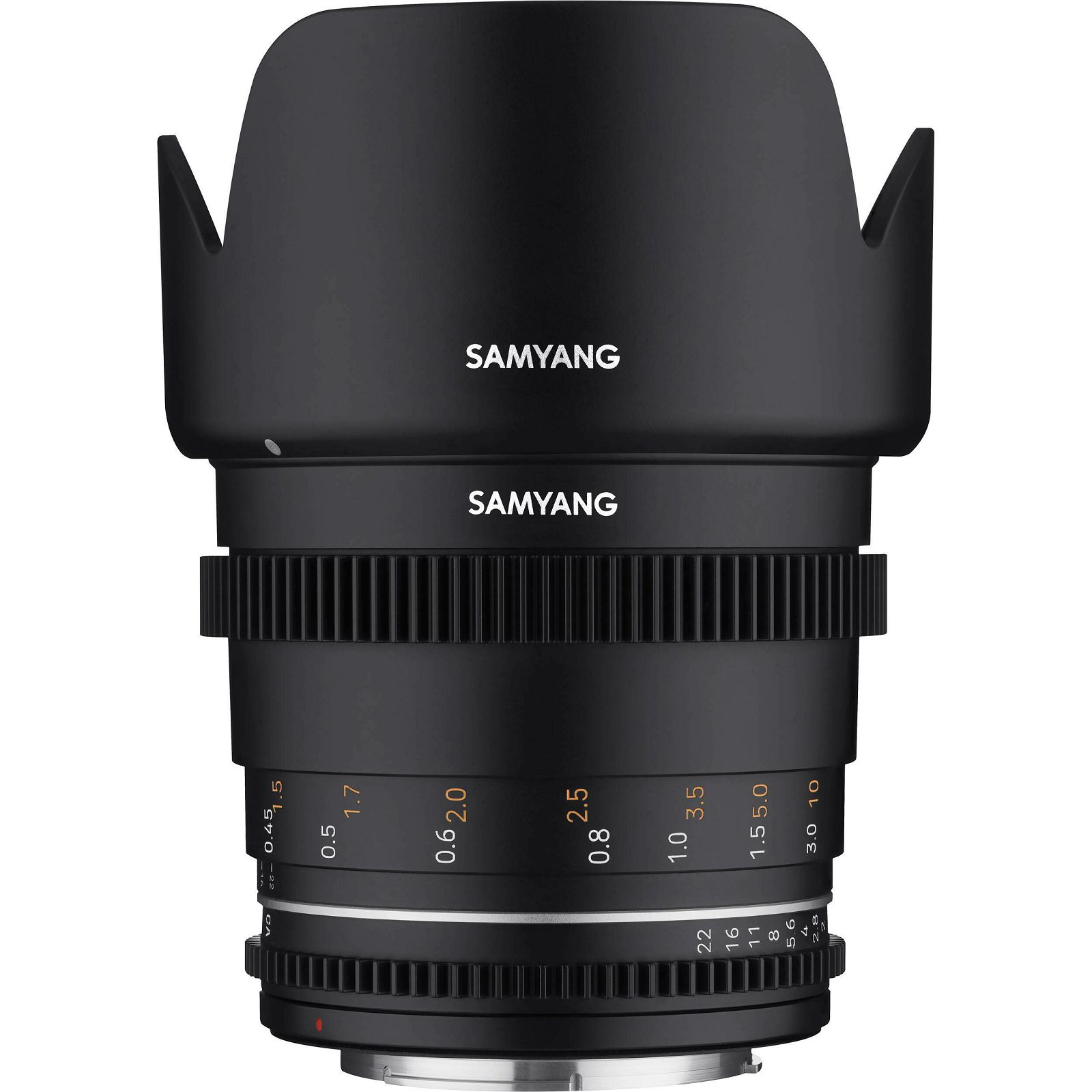 Samyang VDSLR Kit 4 = 24mm T1.5 + 35mm T1.5 + 50mm T1.5 + 85mm T1.5 MK2 Canon EF + Hardcase