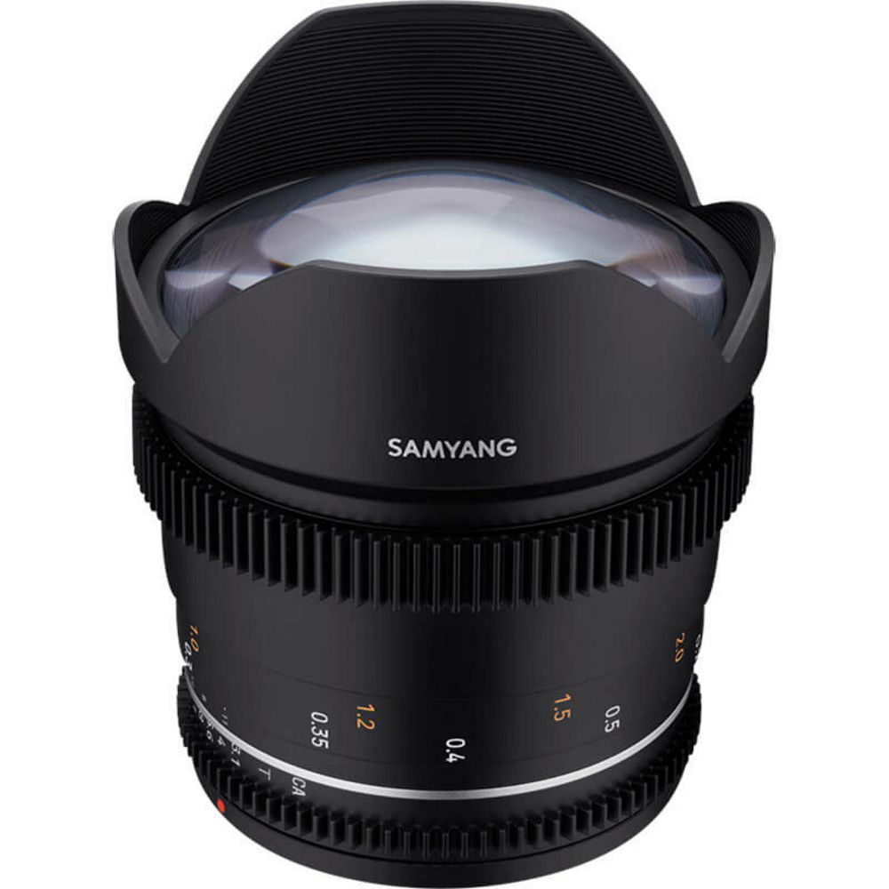 Samyang VDSLR Kit 6 = 14mm T3.1 + 24mm T1.5 + 35mm T1.5 + 50mm T1.5 + 85mm T1.5+ 135mm T2.2 Canon EF + Hardcase