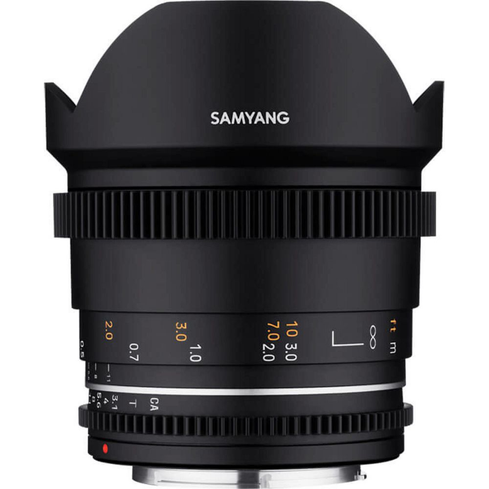 Samyang VDSLR Kit 6 = 14mm T3.1 + 24mm T1.5 + 35mm T1.5 + 50mm T1.5 + 85mm T1.5+ 135mm T2.2 Canon EF + Hardcase