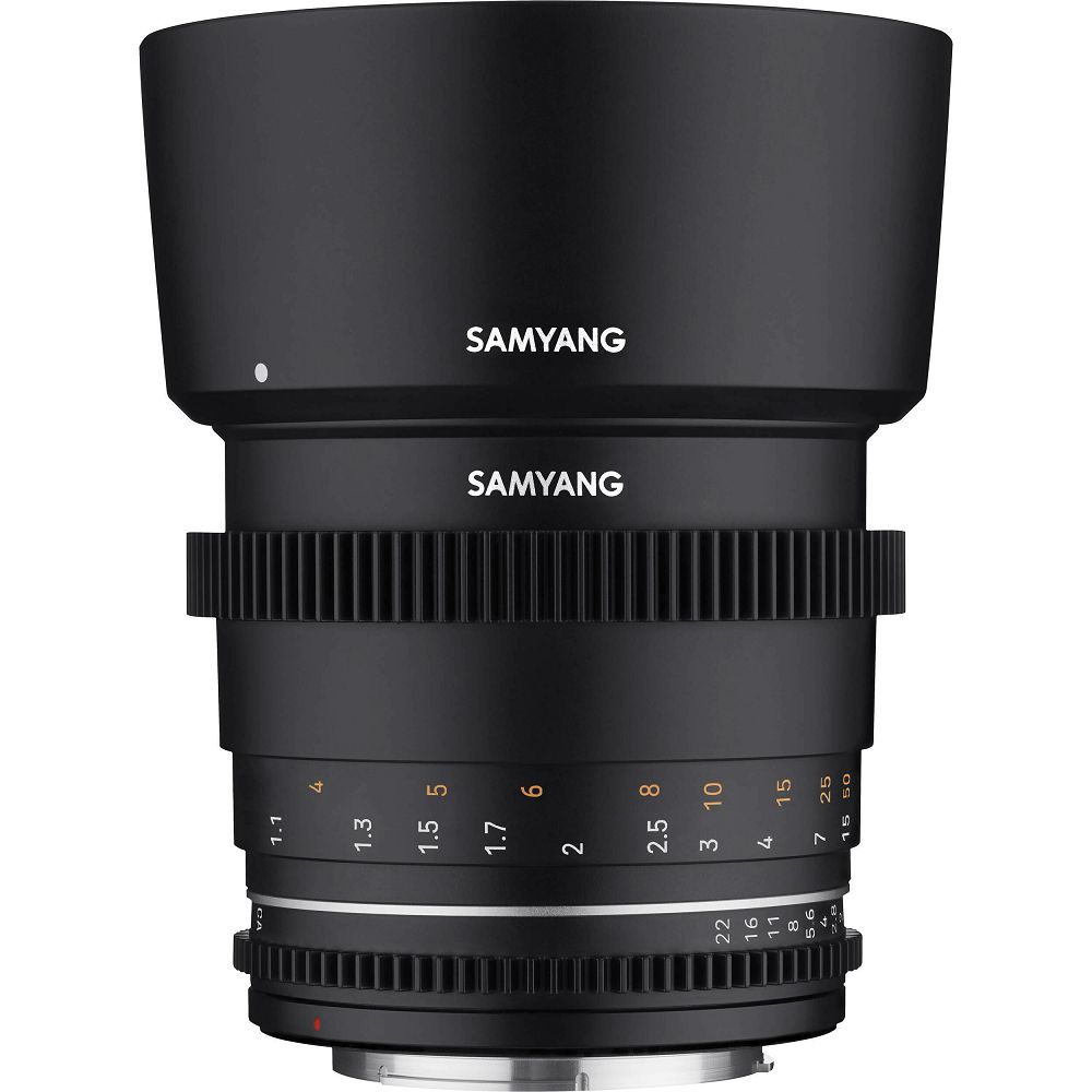 Samyang VDSLR Kit 6 = 14mm T3.1 + 24mm T1.5 + 35mm T1.5 + 50mm T1.5 + 85mm T1.5+ 135mm T2.2 Canon EF + Hardcase