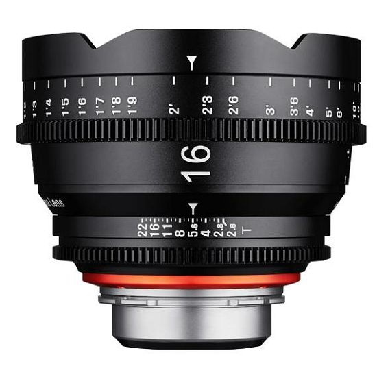 Samyang XEEN 16mm T2.6 Cine Lens Canon VDSLR Cinema video filmski širokokutni objektiv