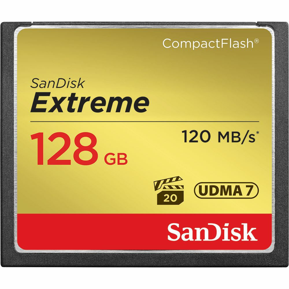 SanDisk CF 128GB 120MB/s 85MB/s write Extreme UDMA7 memorijska kartica (SDCFXSB-128G-G46)