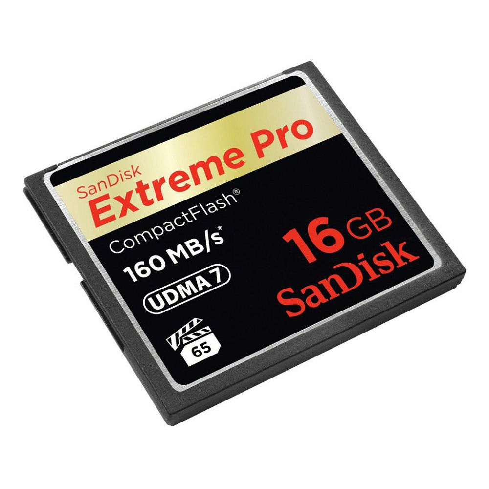 SanDisk CF 16GB 160MB/s Extreme Pro VPG 65 UDMA 7 memorijska kartica (SDCFXPS-016G-X46)