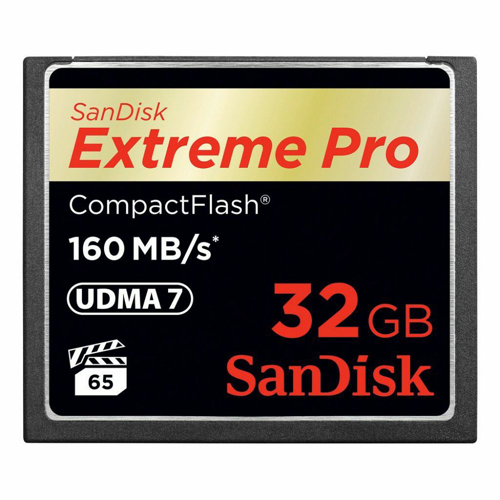 SanDisk CF 32GB 160MB/s Extreme Pro VPG 65 UDMA 7 memorijska kartica (SDCFXPS-032G-X46)