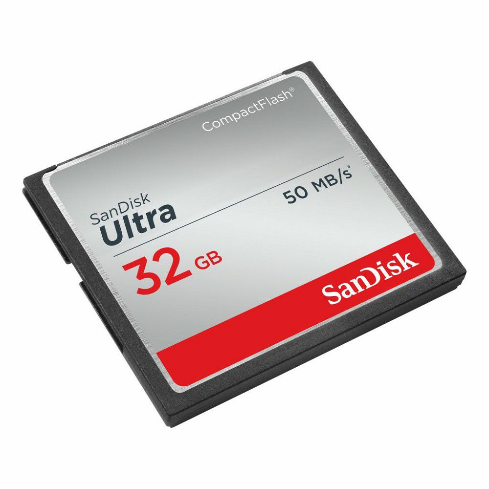 SanDisk CF 32GB 50MB/s Ultra CompactFlash Card memorijska kartica (SDCFHS-032G-G46)