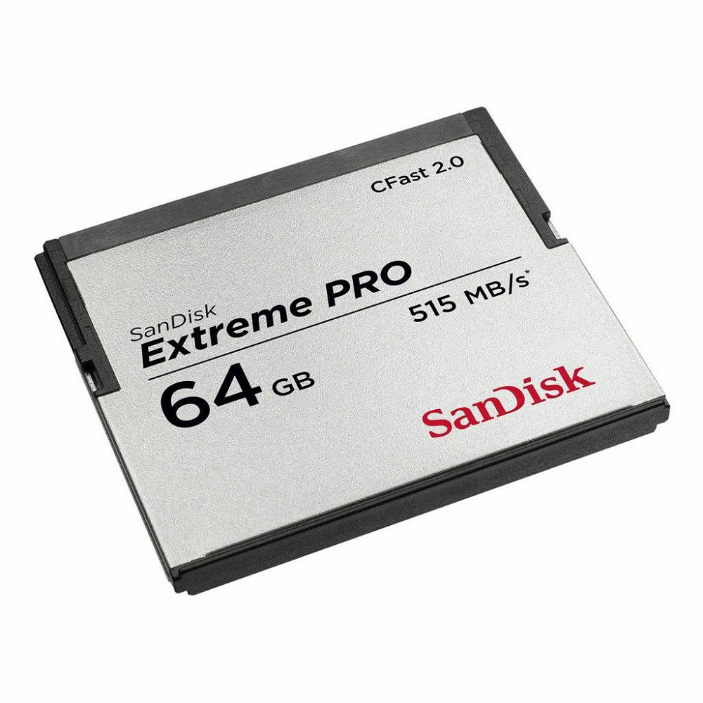 SanDisk CFAST 2.0 64GB 525MB/s Extreme Pro VPG130 memorijska kartica (SDCFSP-064G-G46D)