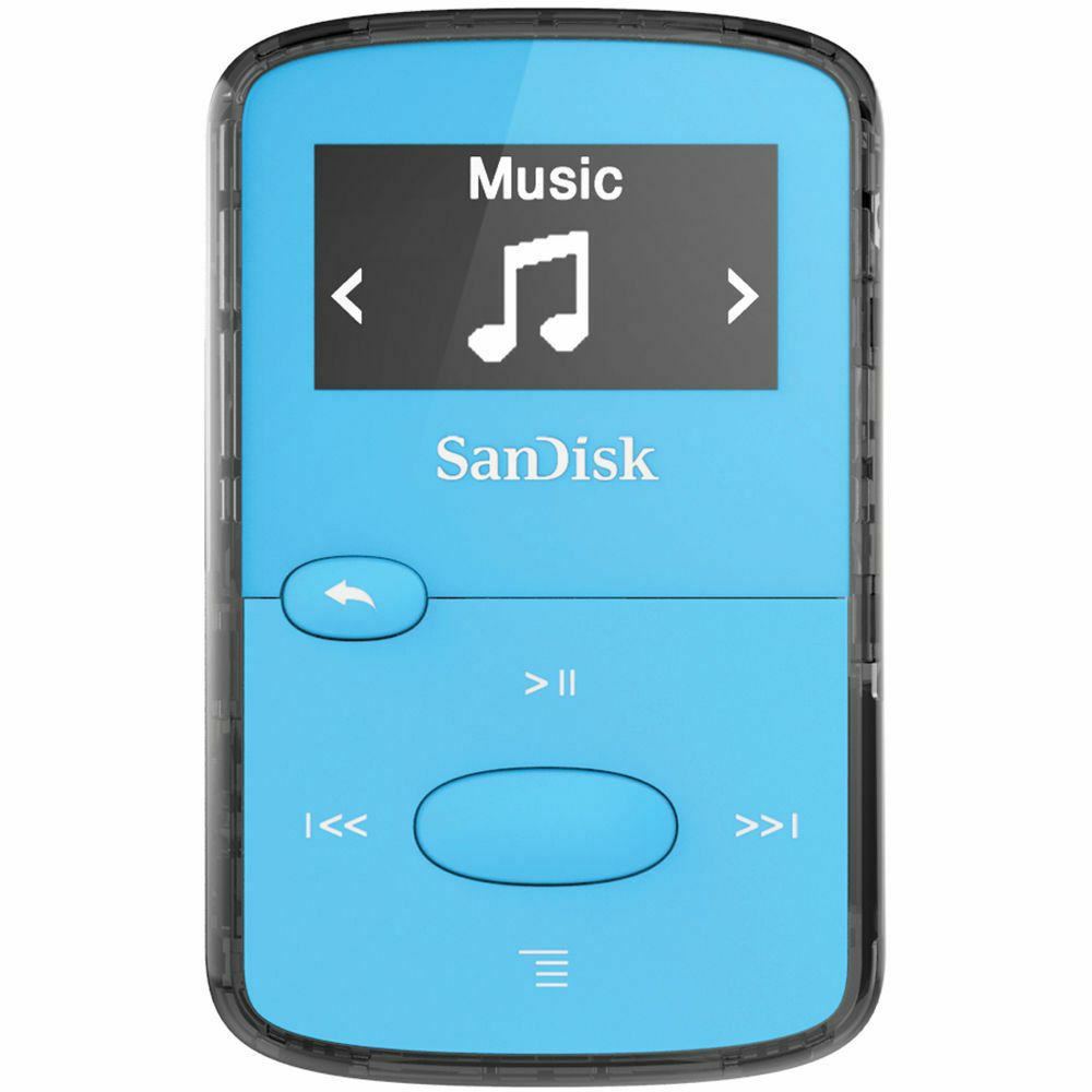 SanDisk Clip JAMBright Blue 8GB MP3 player (SDMX26-008G-G46B)