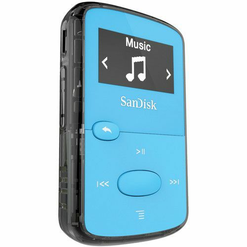 SanDisk Clip JAMBright Blue 8GB MP3 player (SDMX26-008G-G46B)