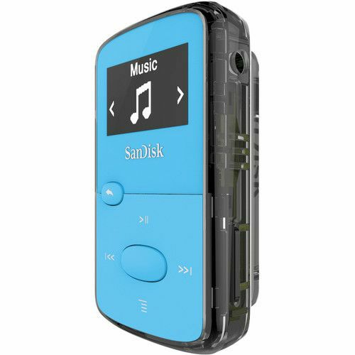 SanDisk Clip JAMBright Blue 8GB MP3 player (SDMX26-008G-G46B)