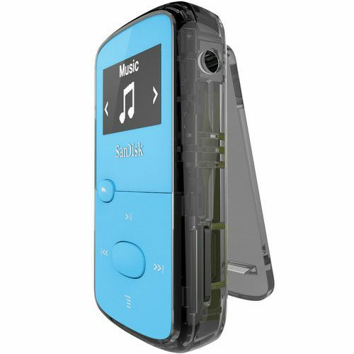 SanDisk Clip JAMBright Blue 8GB MP3 player (SDMX26-008G-G46B)