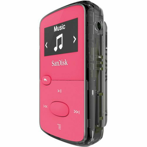 SanDisk Clip JAMBright Pink 8GB MP3 player (SDMX26-008G-G46P)