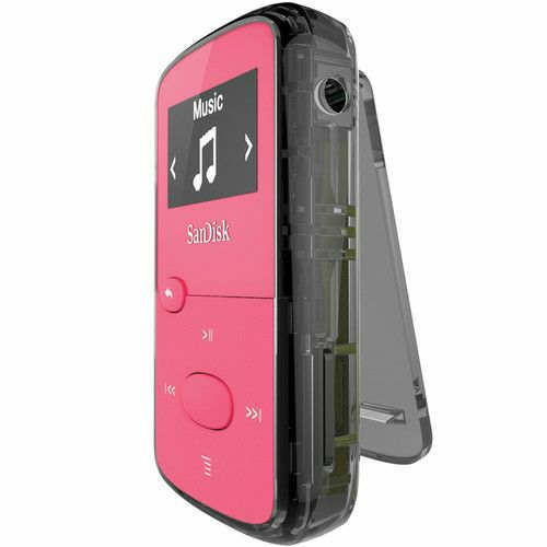 SanDisk Clip JAMBright Pink 8GB MP3 player (SDMX26-008G-G46P)