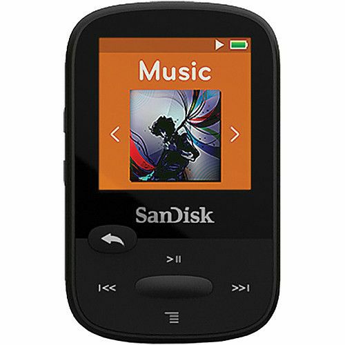 SanDisk Clip Sport Black 4GB MP3 player (SDMX24-004G-G46K)