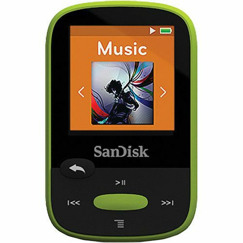 SanDisk Clip Sport Lime 8GB MP3 player (SDMX24-008G-G46L)