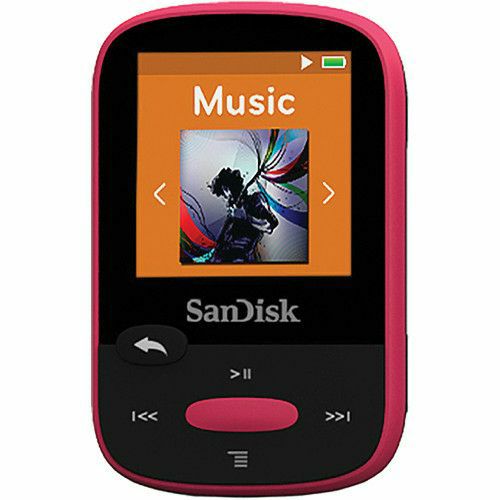 SanDisk Clip Sport Pink 8GB MP3 player (SDMX24-008G-G46P)