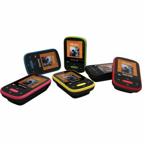 SanDisk Clip Sport Pink 8GB MP3 player (SDMX24-008G-G46P)